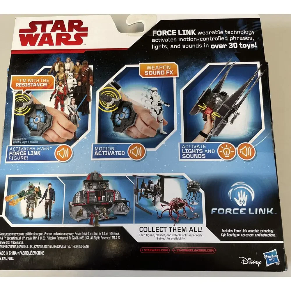 Star Wars Force Link Starter Set Action Figures-Kylo Ren- (2) Luke Skywalkers